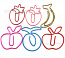 Скрепка с логотипом Растения (R004)