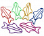 Скрепка с логотипом Морские (M005)