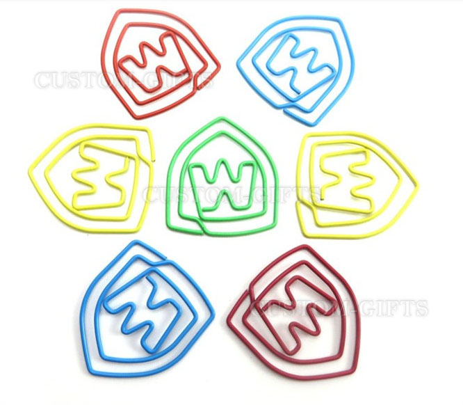 Скрепка с логотипом по Индивидуальному дизайну (S025)