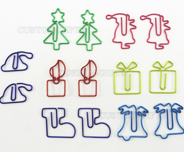 Скрепка с логотипом Новый год (N006)