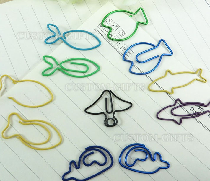 Скрепка с логотипом Морские (M001)