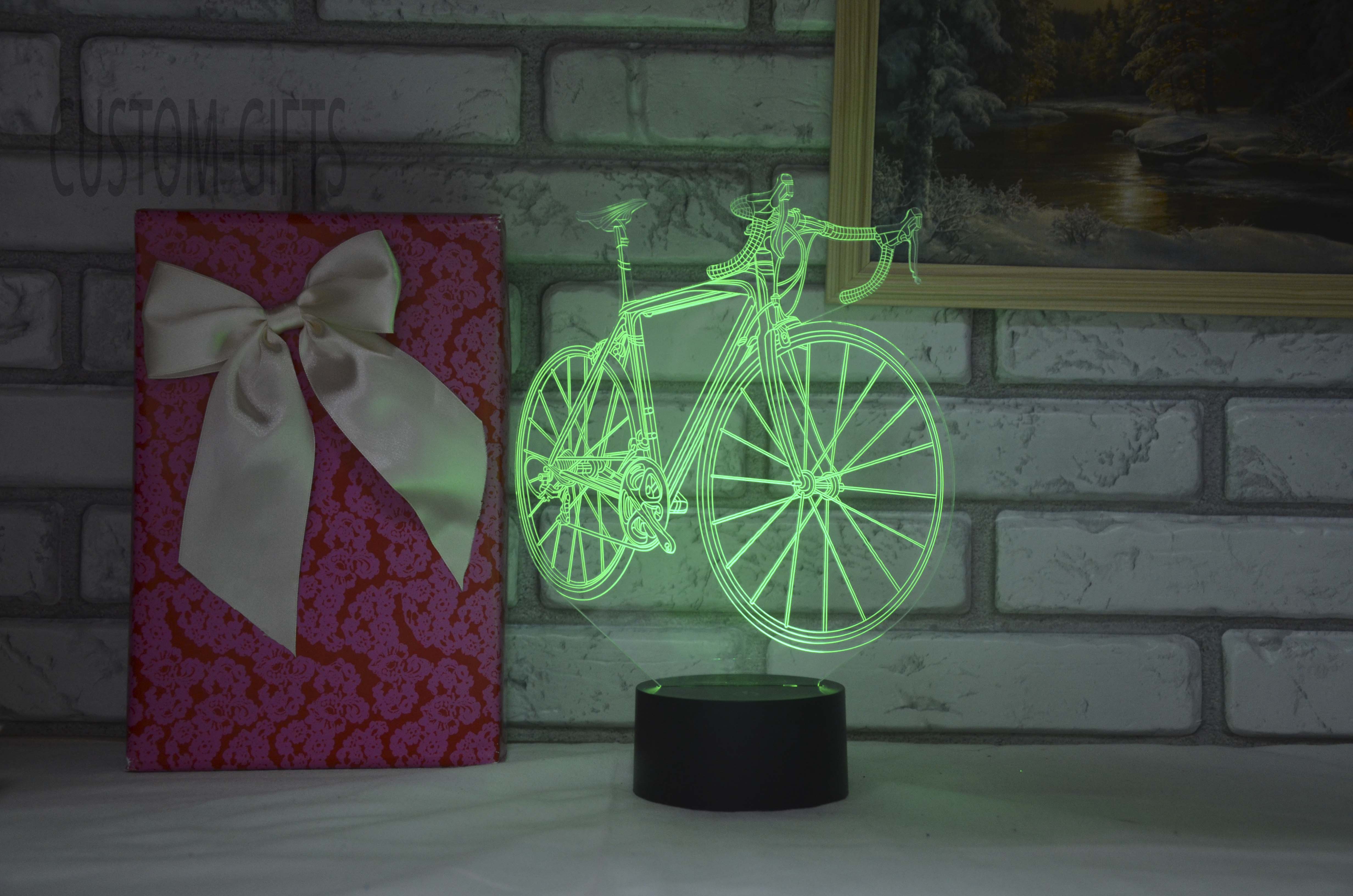 3Д Лампа по индивидуальному дизайна 007