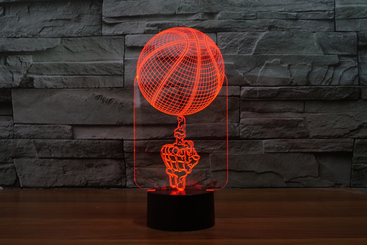 3д лампа 058