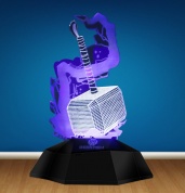 3Д Лампа Трио с логотипом "Молот Тора"