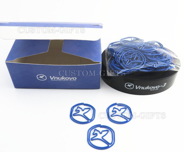 Скрепка с логотипом по Индивидуальному дизайну (S028)