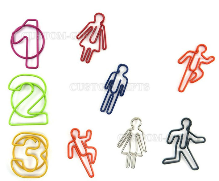 Скрепка с логотипом Люди (L007)