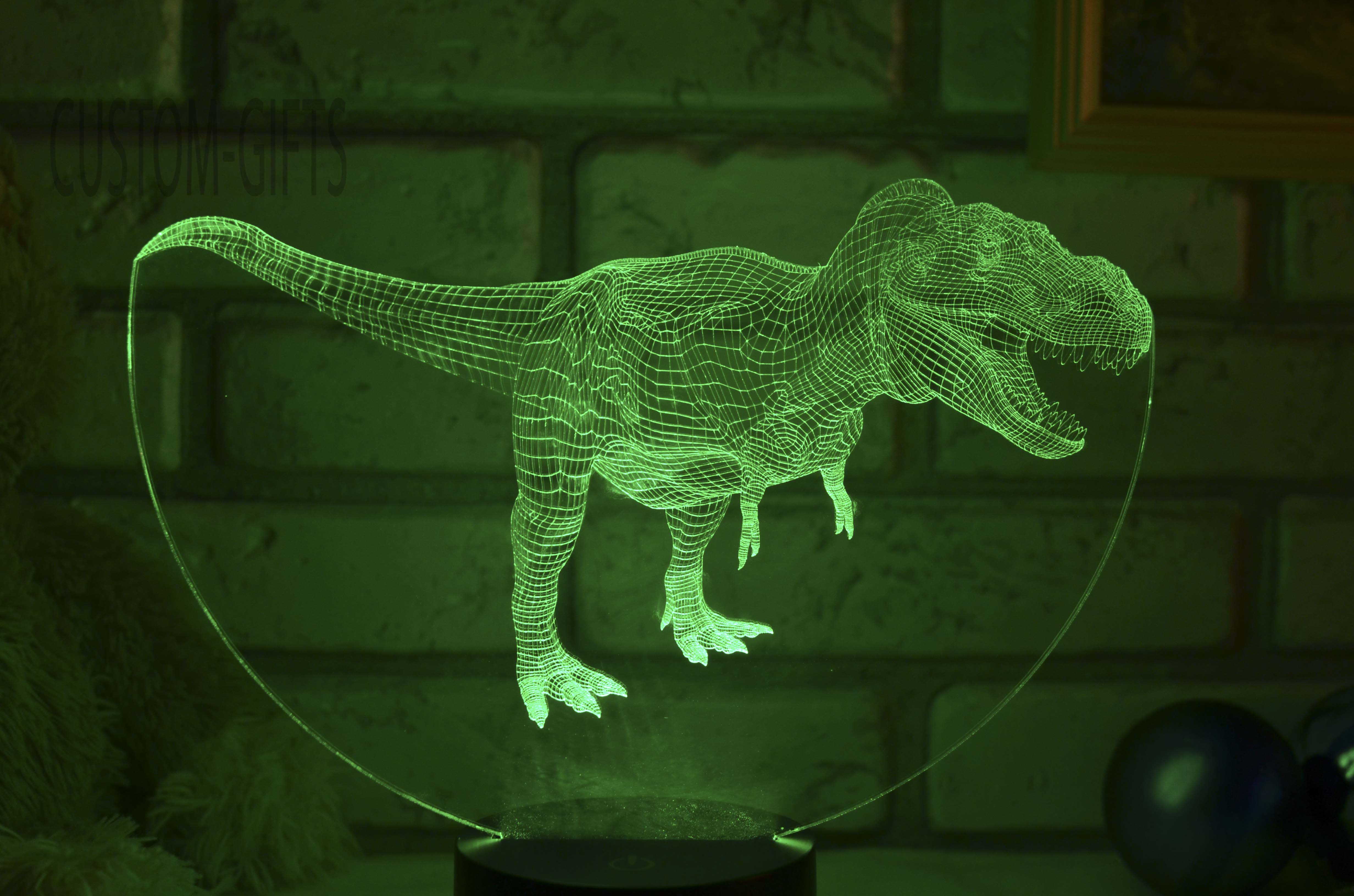 3Д Лампа по индивидуальному дизайна 006