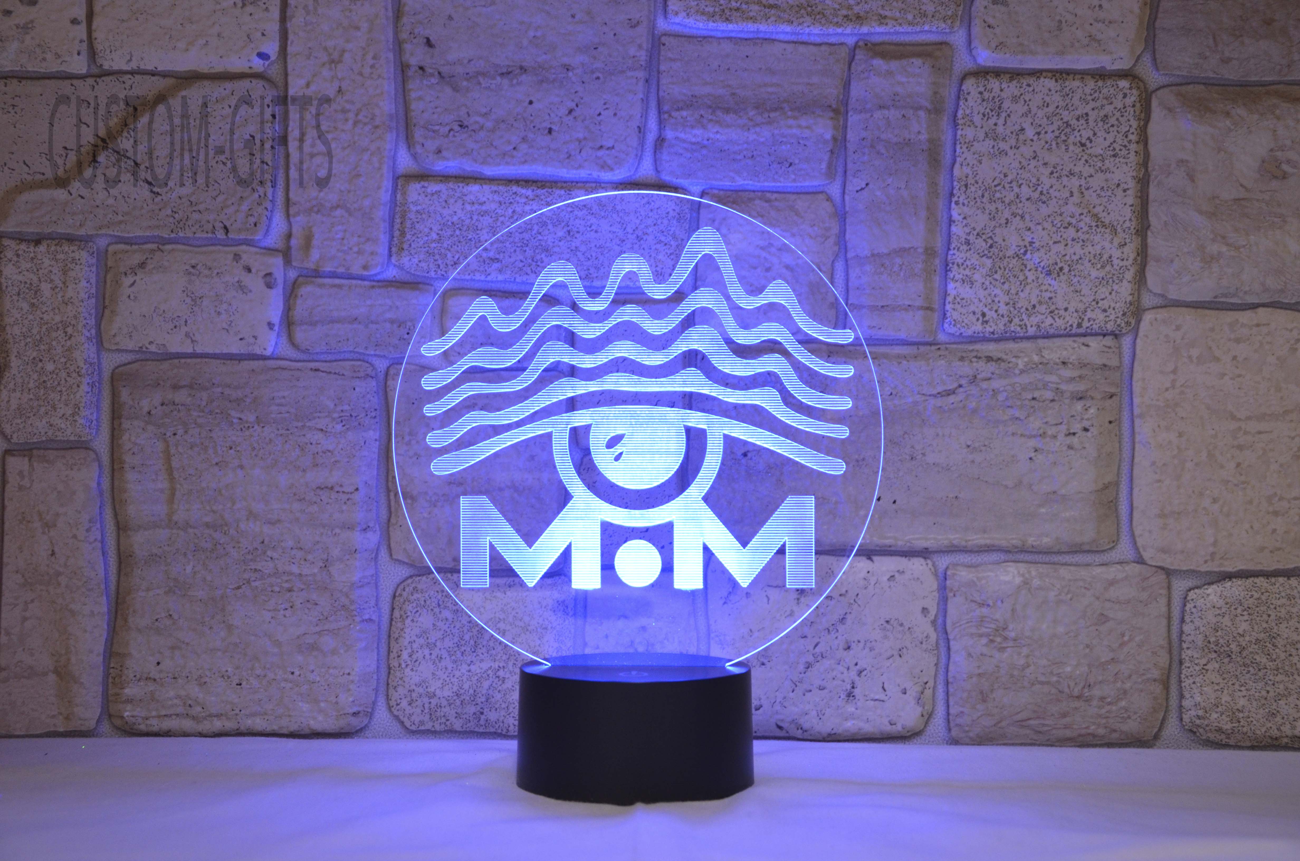 3Д Лампа по индивидуальному дизайна 005