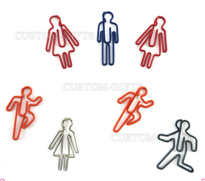 Скрепка с логотипом Люди (L008)