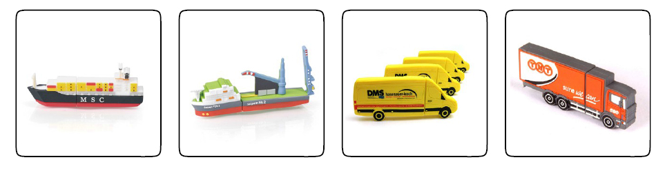 Флешка ПВХ (индивидуального дизайна)  8003