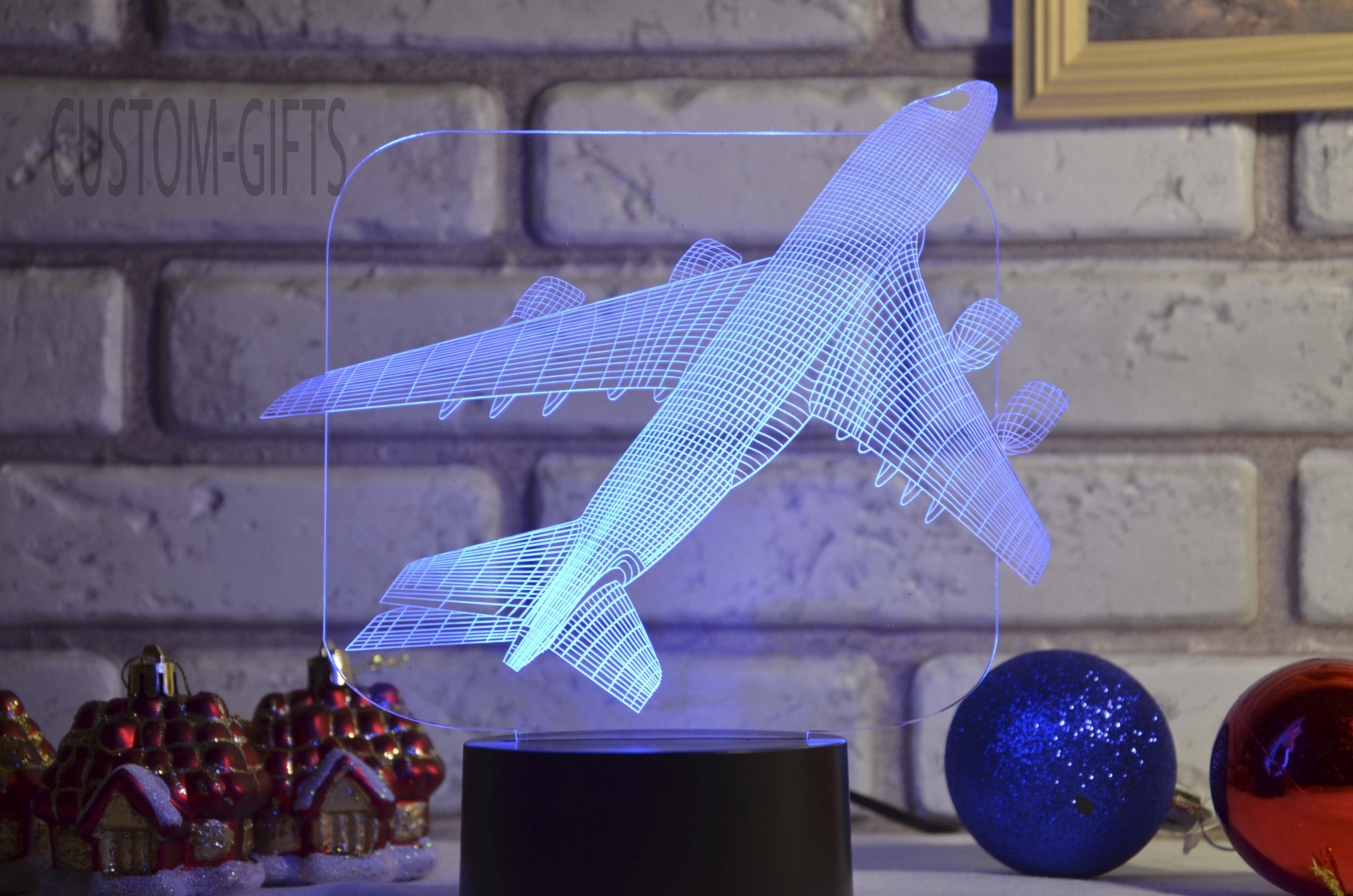 3Д Лампа по индивидуальному дизайна 010