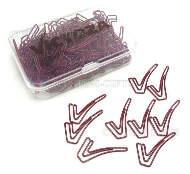 Скрепка с логотипом по Индивидуальному дизайну (S023)