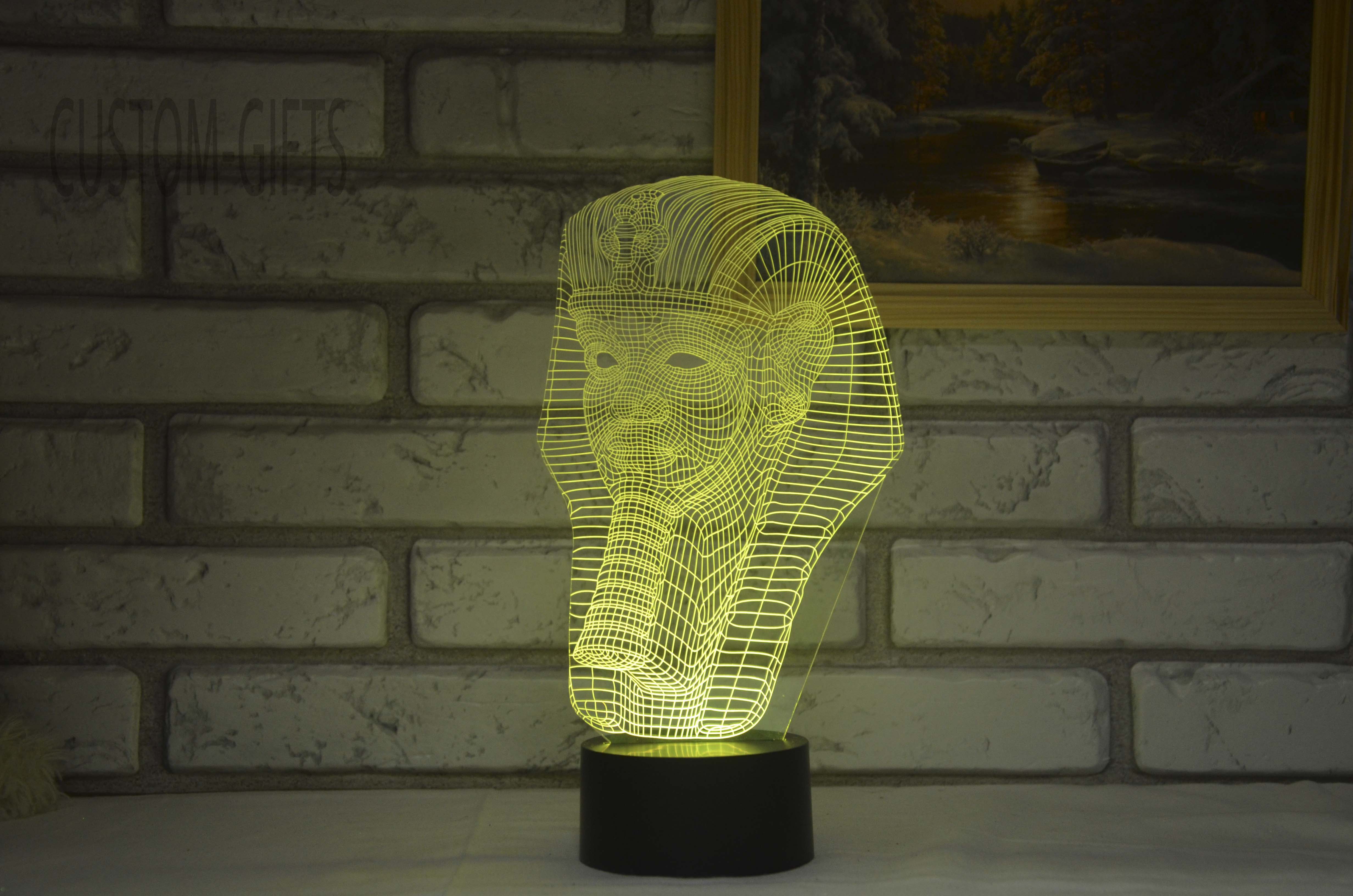 3Д Лампа по индивидуальному дизайна 008