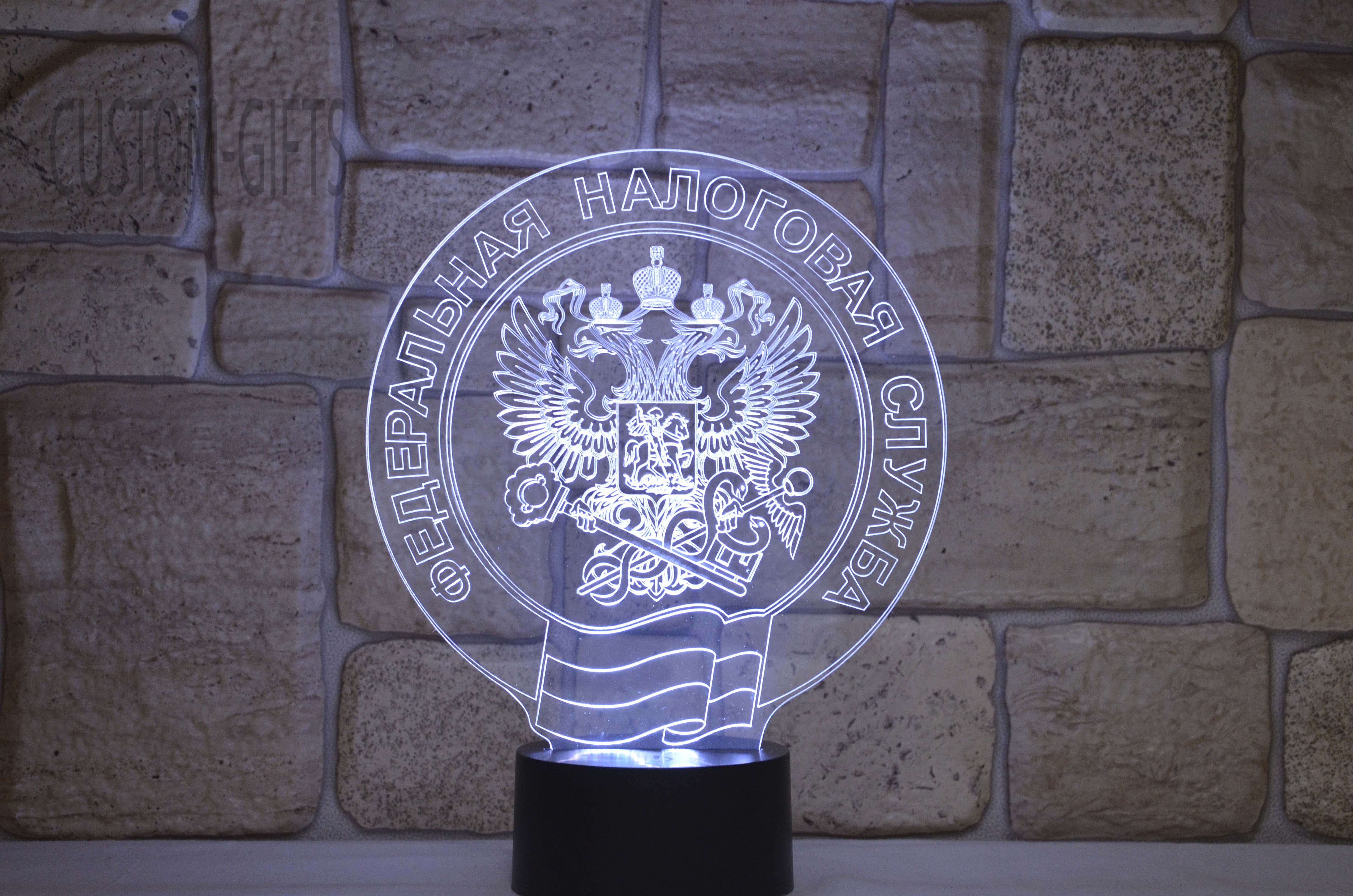 3Д Лампа по индивидуальному дизайна 017