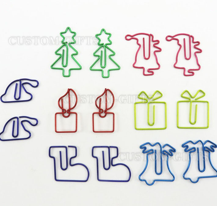 Скрепка с логотипом Новый год (N003)