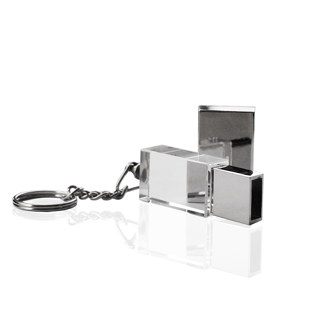 Флешка стекло (кристалл) 11005