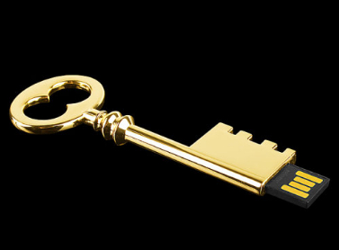 Флешка металл  7034