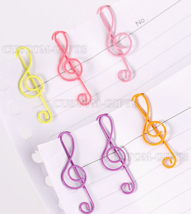 Скрепка с логотипом Музыка (M001)