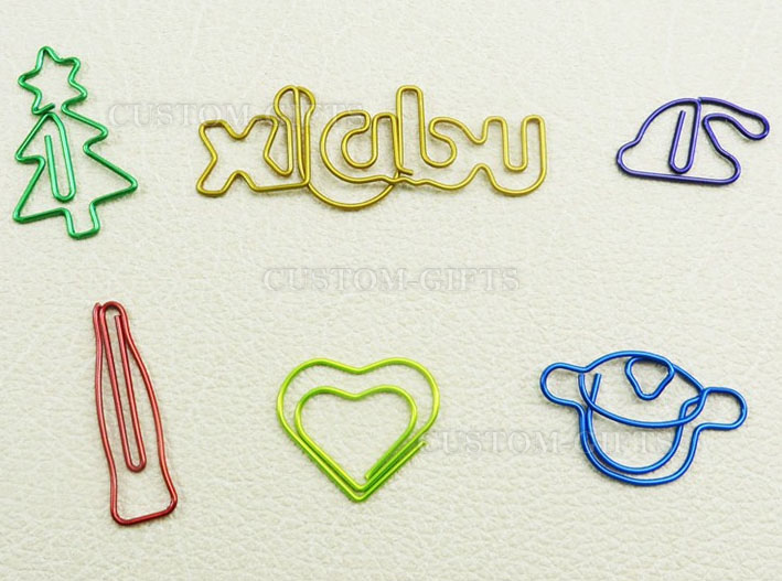 Скрепка с логотипом Новый год (N005)