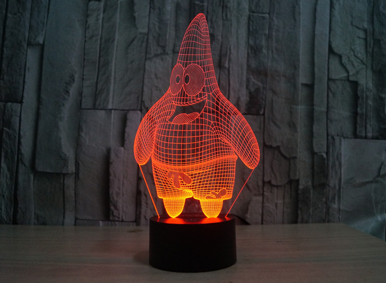 3д лампа 006