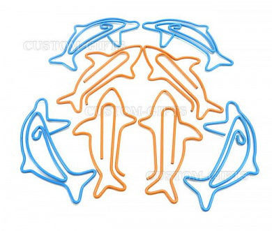 Скрепка с логотипом Морские (M003)
